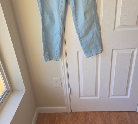 Chino By Anthropologie Jeans 29 Relaxed Sky Blue Light Blue - Picture 8 of 11
